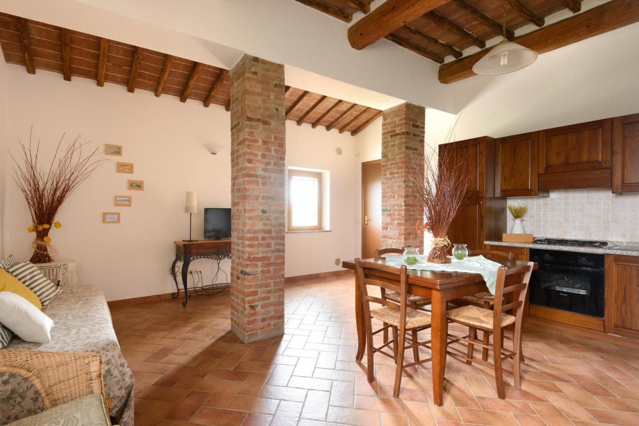 Agriturismo Le Crete - Appartamenti 阿夏诺 外观 照片