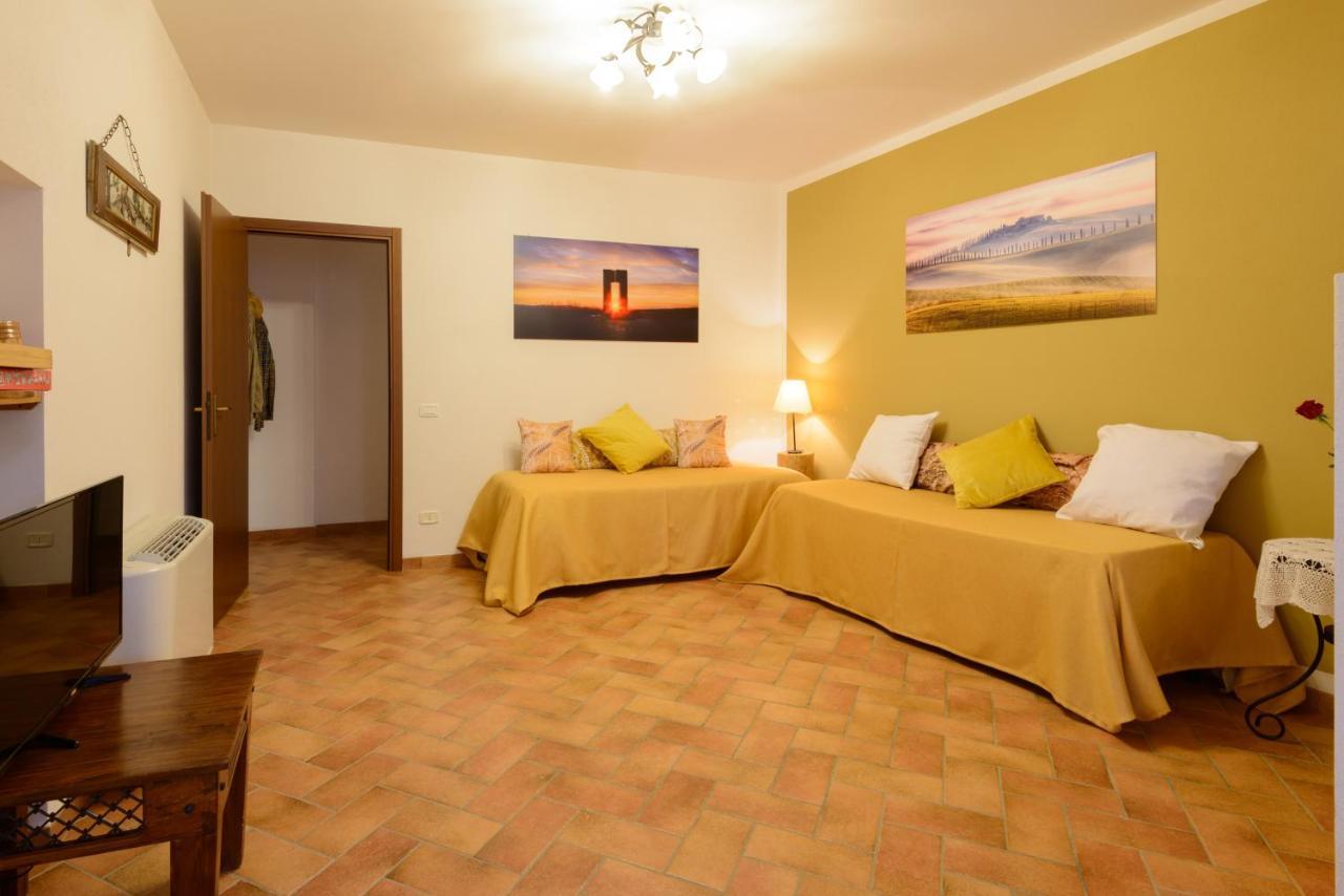 Agriturismo Le Crete - Appartamenti 阿夏诺 外观 照片